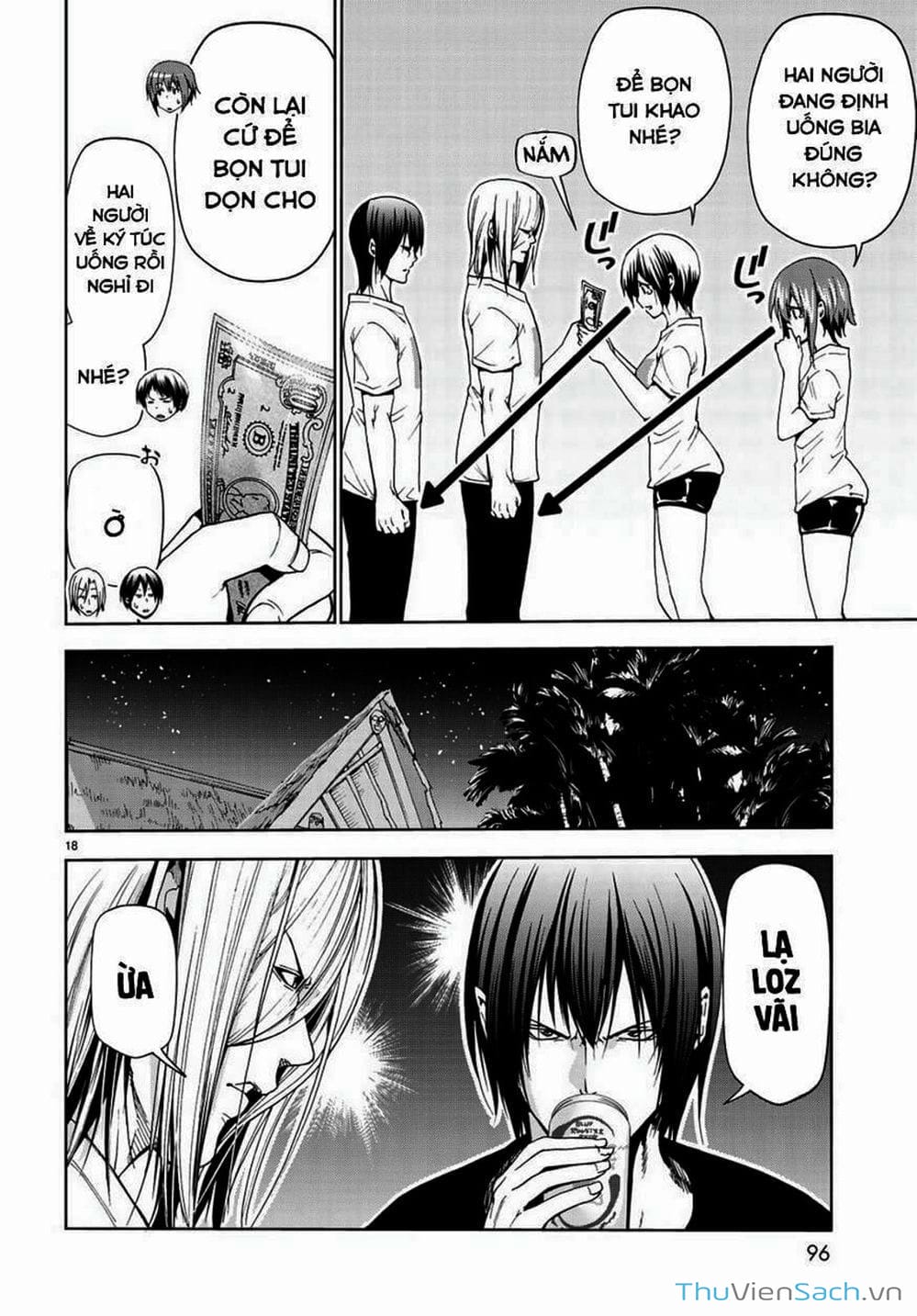 Truyện Tranh Cô Gái Thích Lặn - Grand Blue trang 3