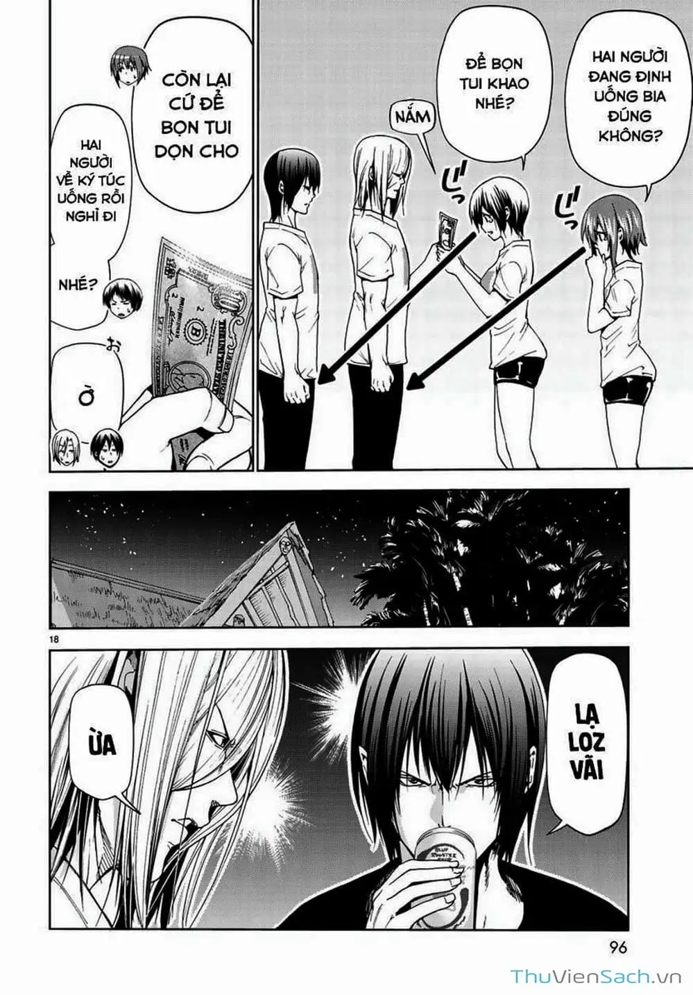 Truyện Tranh Cô Gái Thích Lặn - Grand Blue trang 3