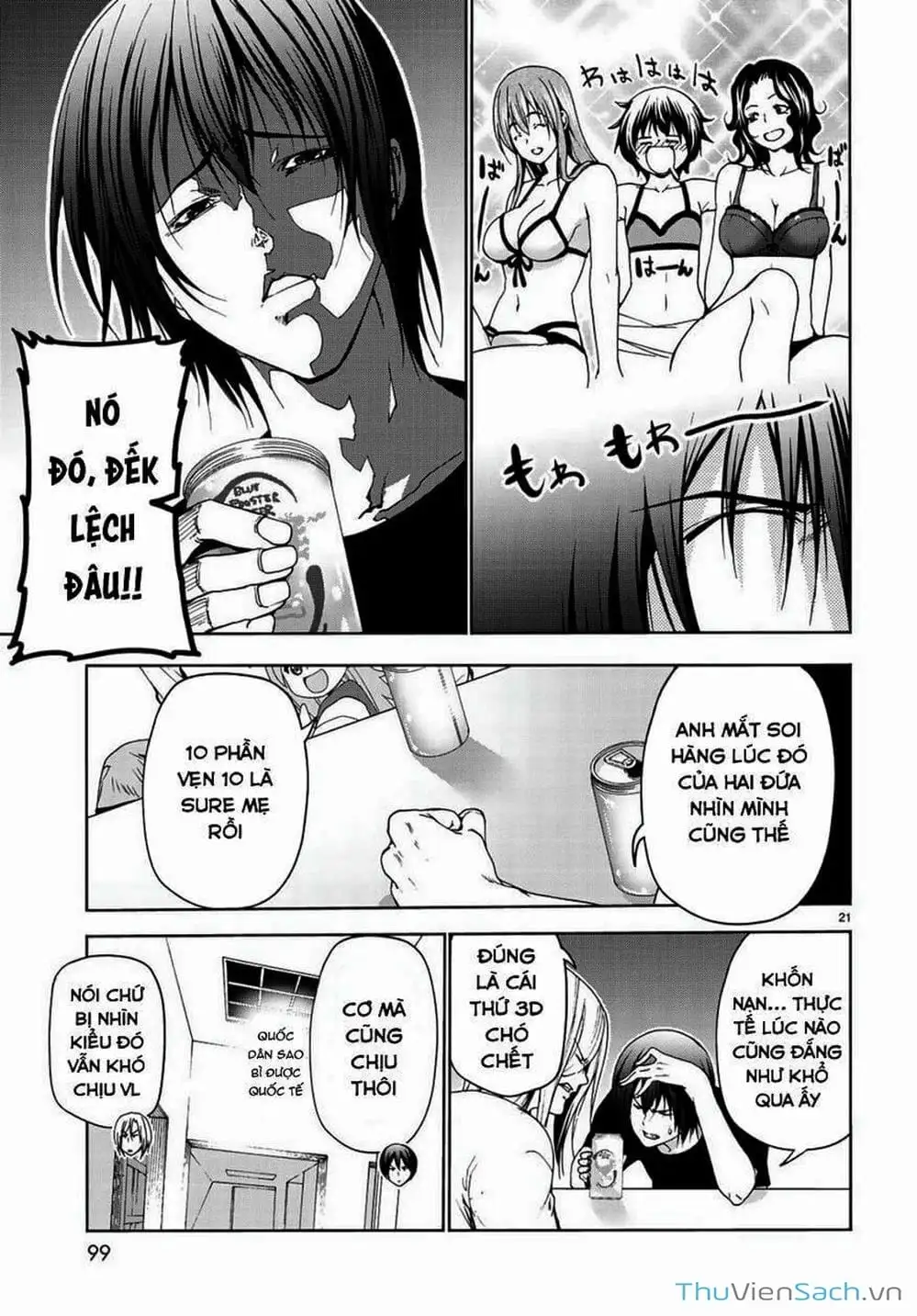 Truyện Tranh Cô Gái Thích Lặn - Grand Blue trang 3