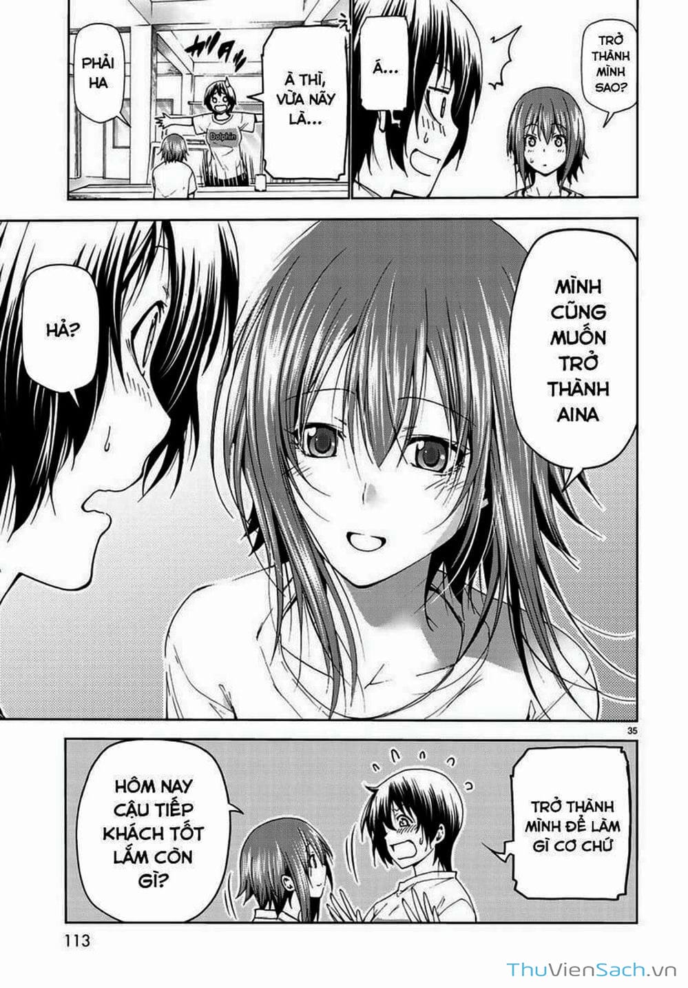 Truyện Tranh Cô Gái Thích Lặn - Grand Blue trang 3