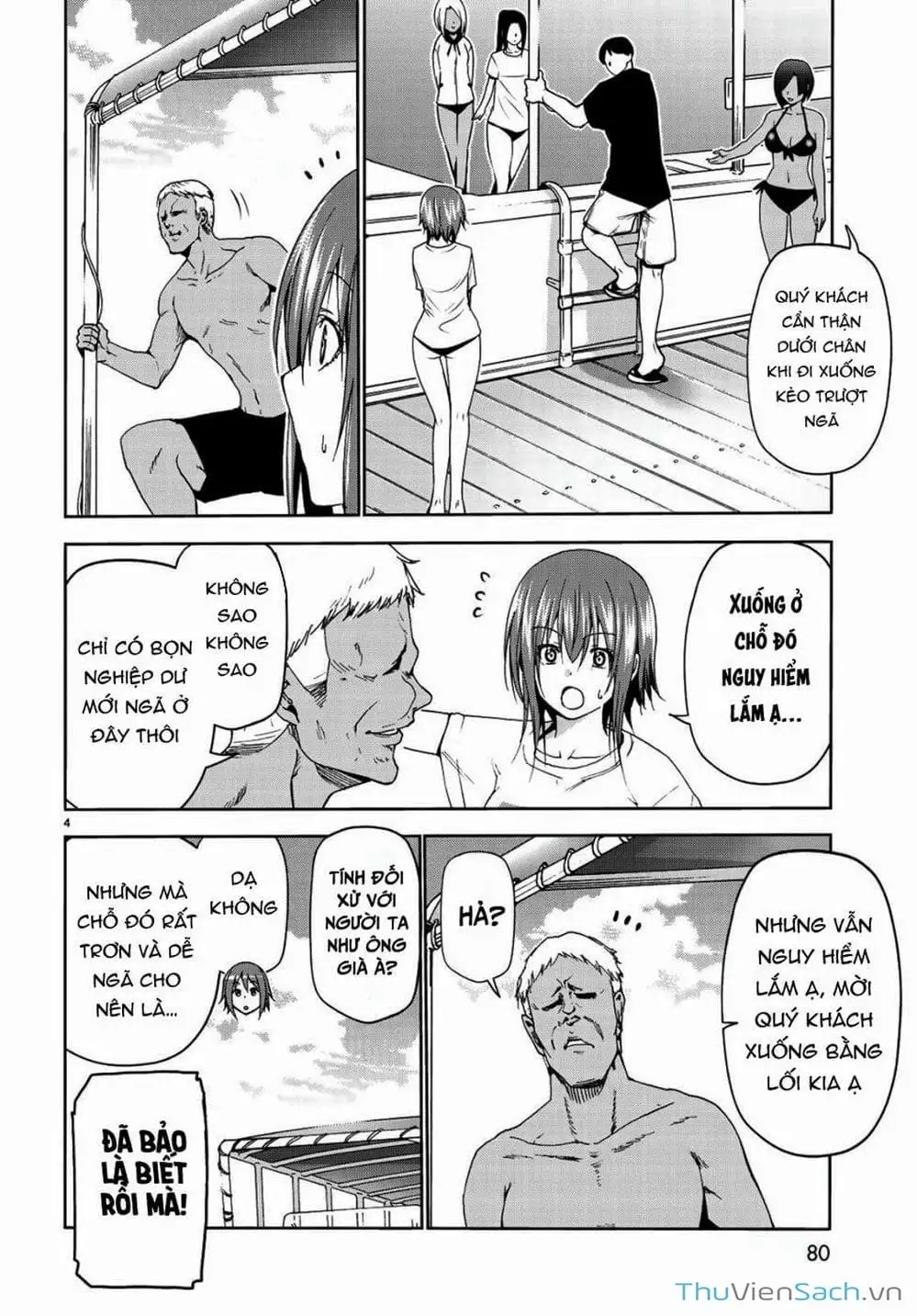 Truyện Tranh Cô Gái Thích Lặn - Grand Blue trang 3