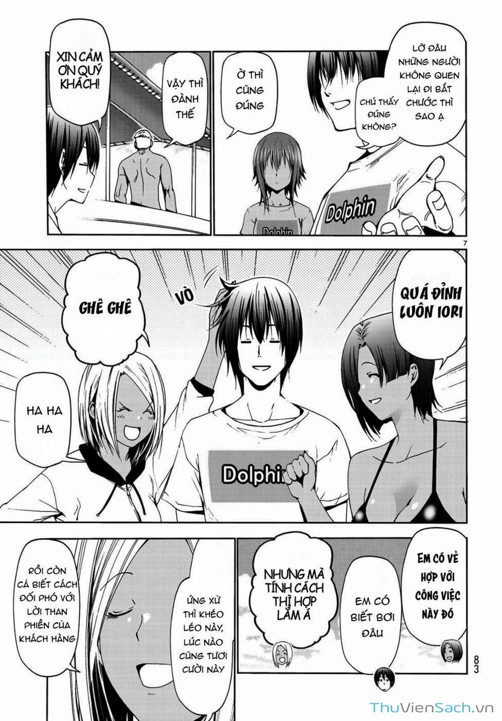 Truyện Tranh Cô Gái Thích Lặn - Grand Blue trang 3