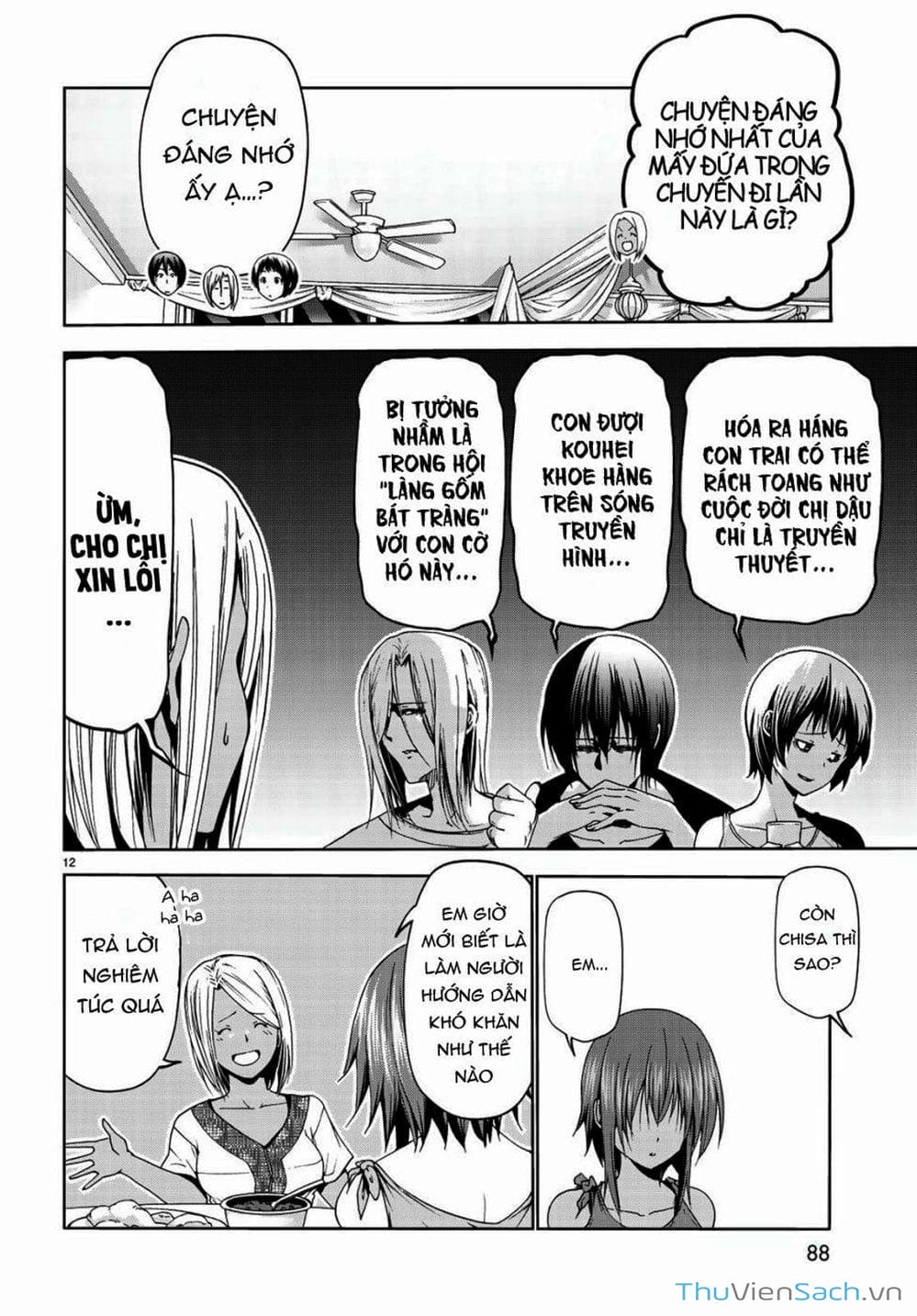 Truyện Tranh Cô Gái Thích Lặn - Grand Blue trang 3