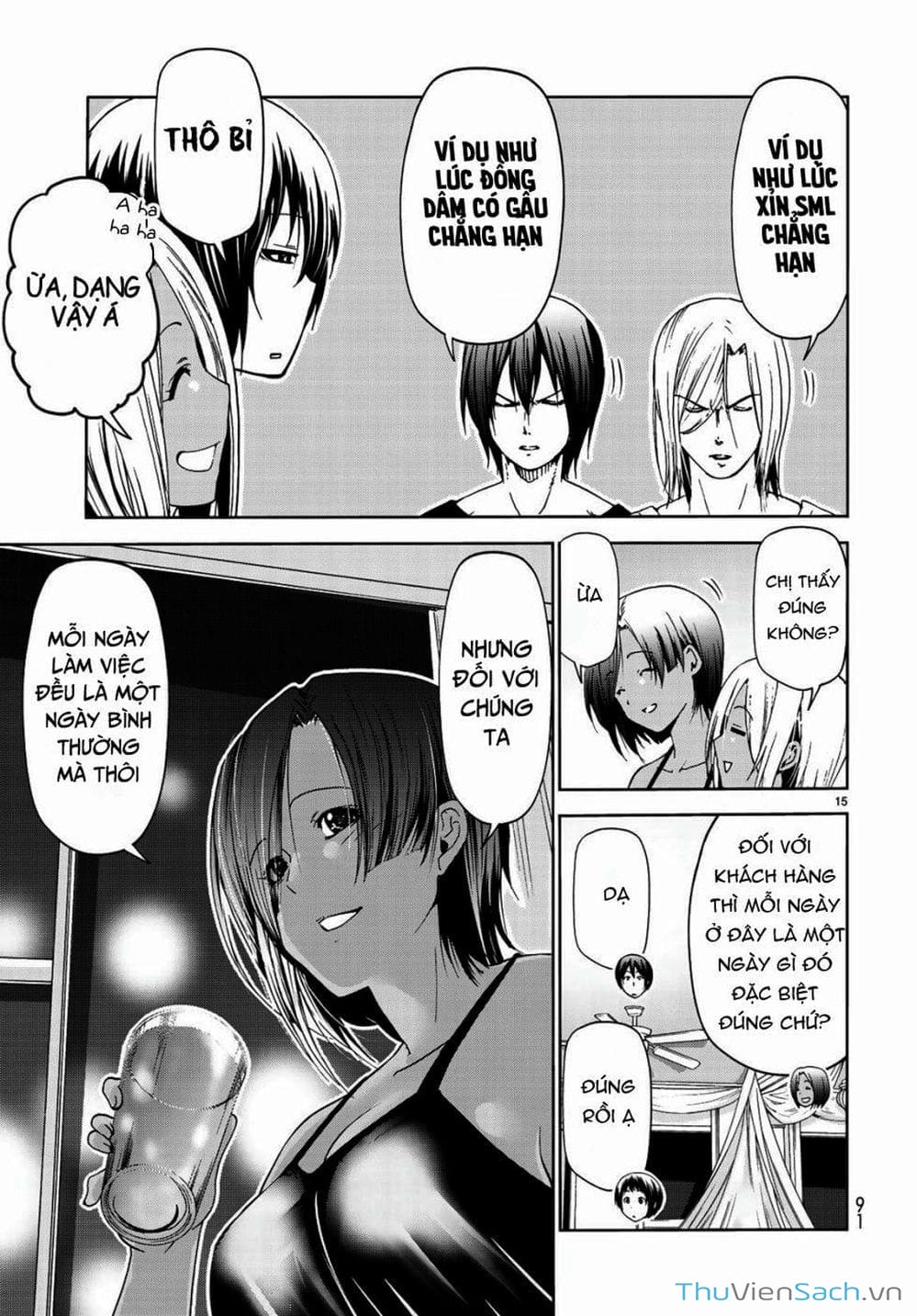 Truyện Tranh Cô Gái Thích Lặn - Grand Blue trang 3