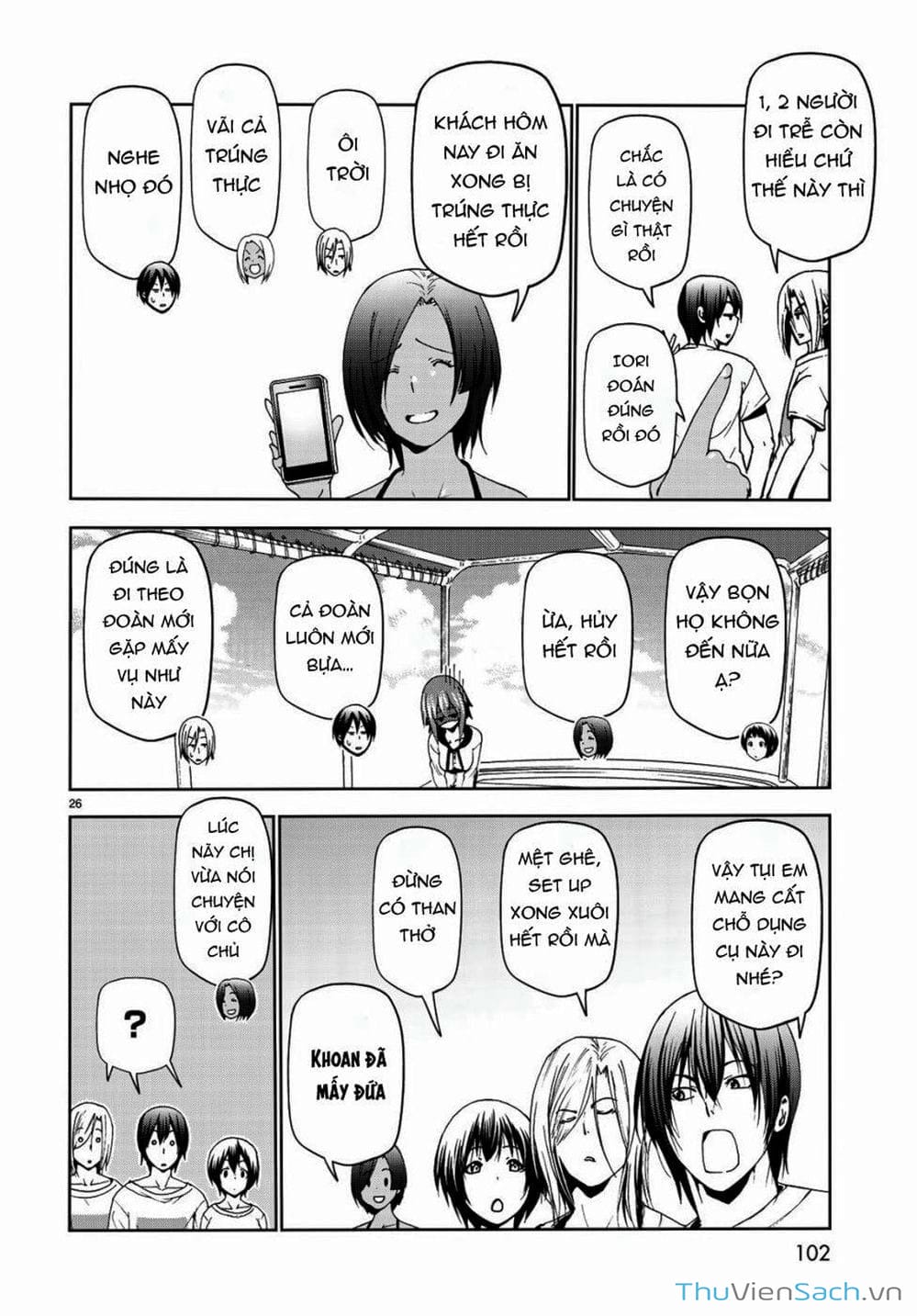 Truyện Tranh Cô Gái Thích Lặn - Grand Blue trang 3