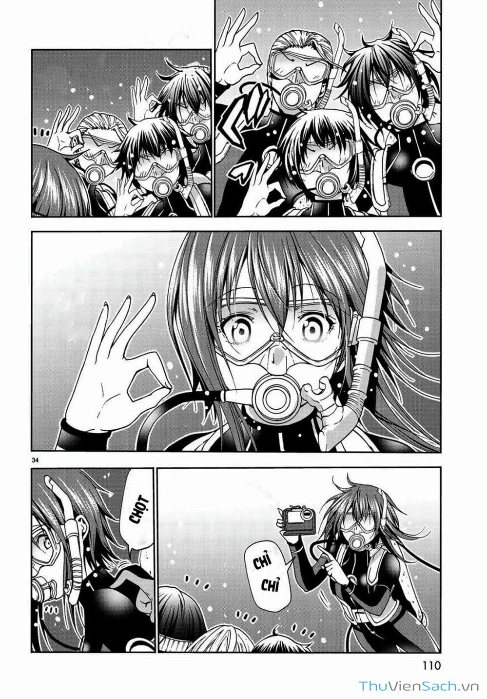 Truyện Tranh Cô Gái Thích Lặn - Grand Blue trang 3