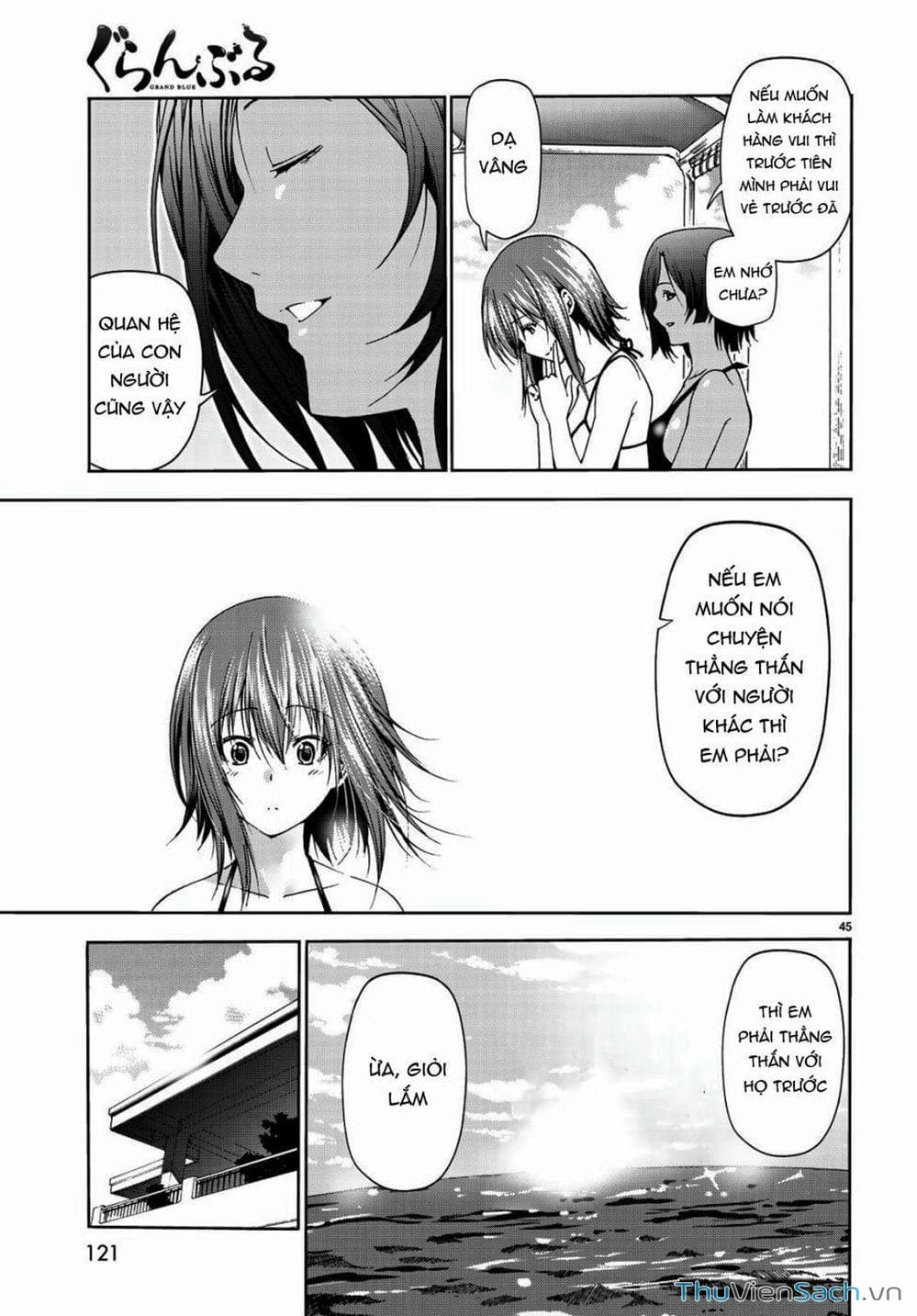 Truyện Tranh Cô Gái Thích Lặn - Grand Blue trang 3