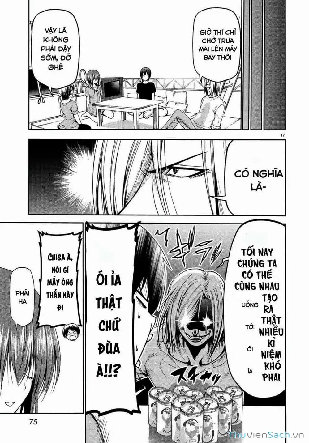 Truyện Tranh Cô Gái Thích Lặn - Grand Blue trang 3