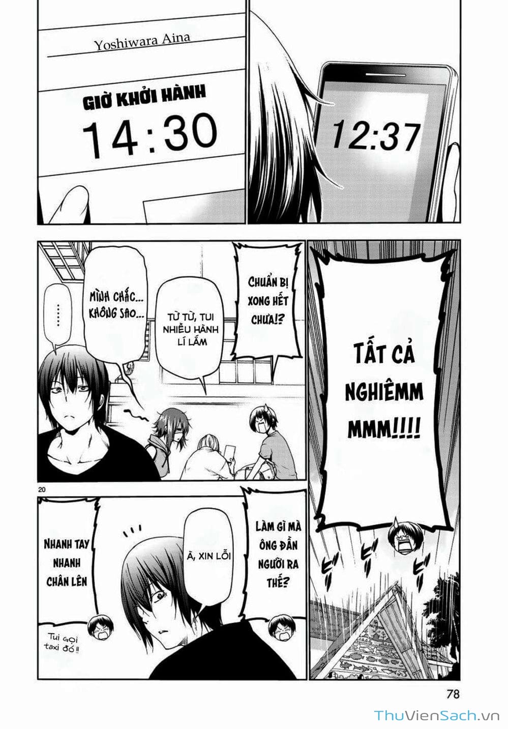 Truyện Tranh Cô Gái Thích Lặn - Grand Blue trang 3