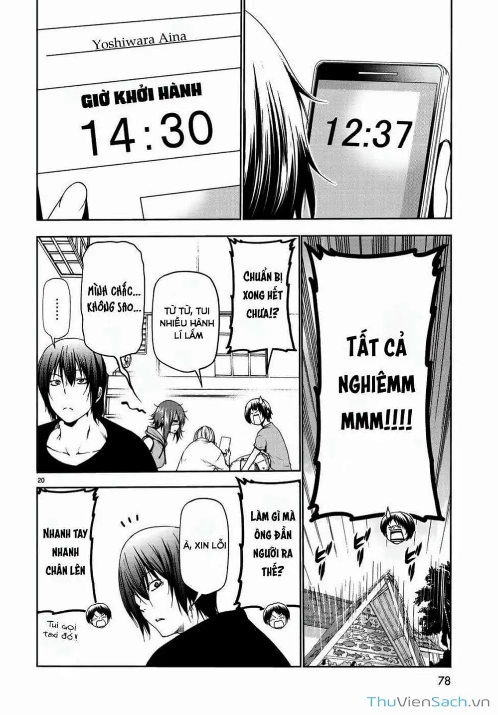 Truyện Tranh Cô Gái Thích Lặn - Grand Blue trang 3