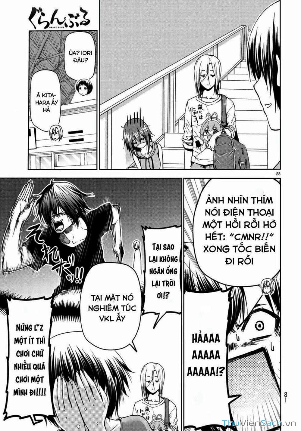 Truyện Tranh Cô Gái Thích Lặn - Grand Blue trang 3