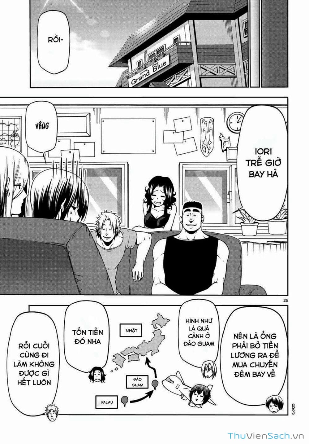 Truyện Tranh Cô Gái Thích Lặn - Grand Blue trang 3