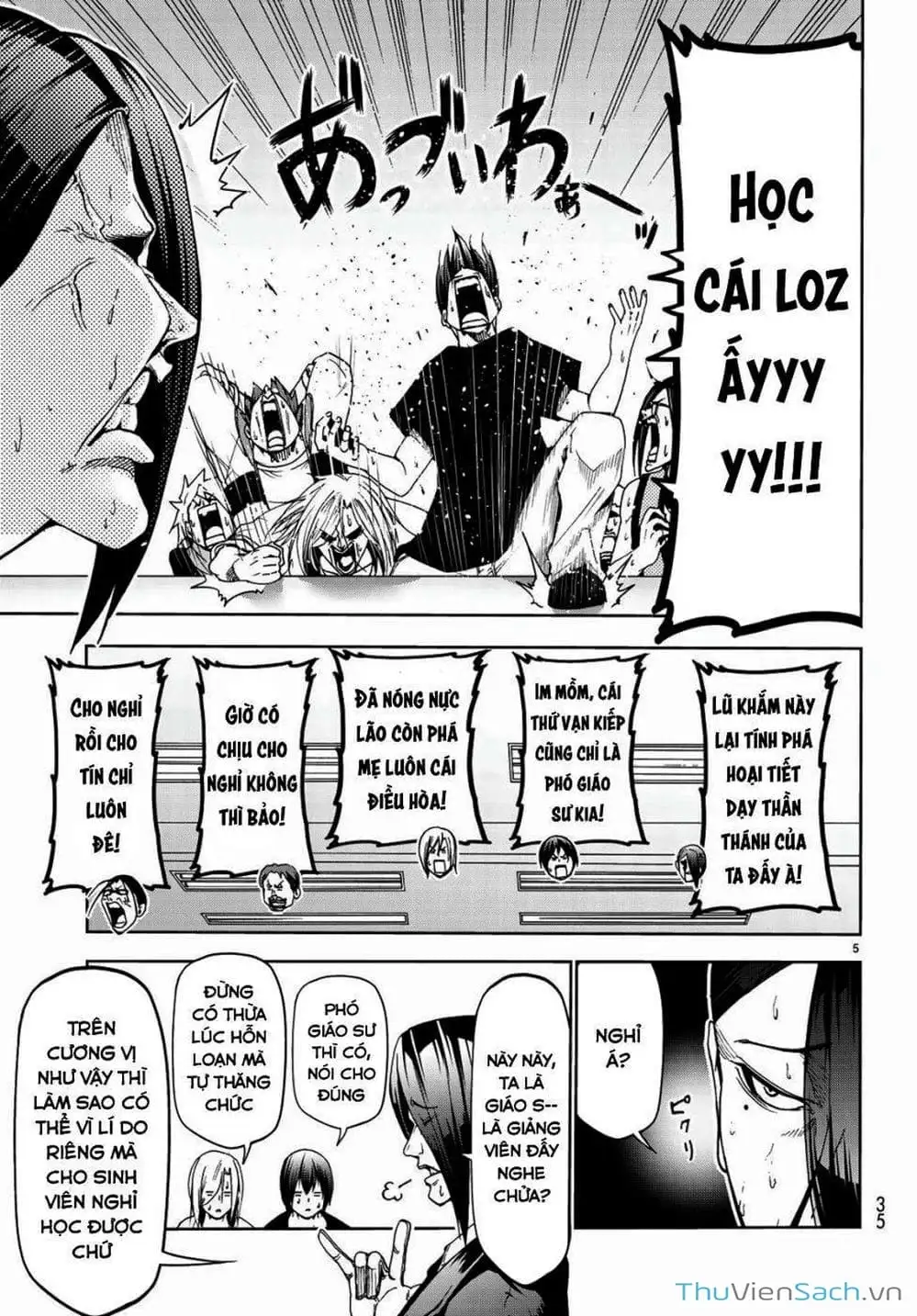 Truyện Tranh Cô Gái Thích Lặn - Grand Blue trang 3