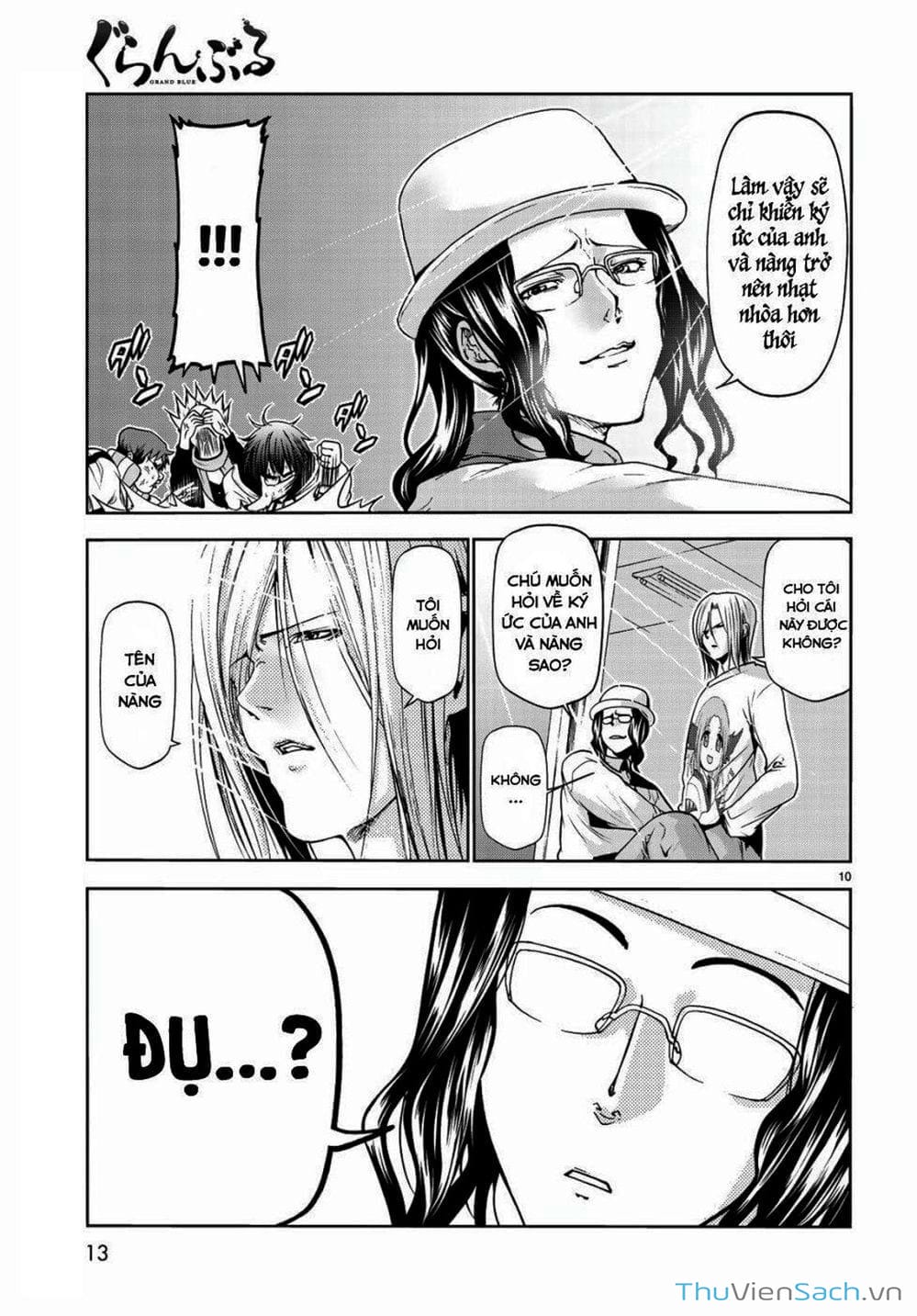 Truyện Tranh Cô Gái Thích Lặn - Grand Blue trang 3