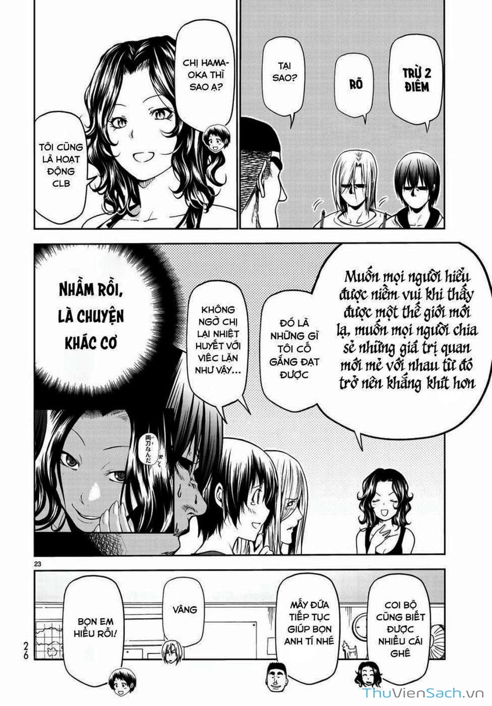 Truyện Tranh Cô Gái Thích Lặn - Grand Blue trang 3