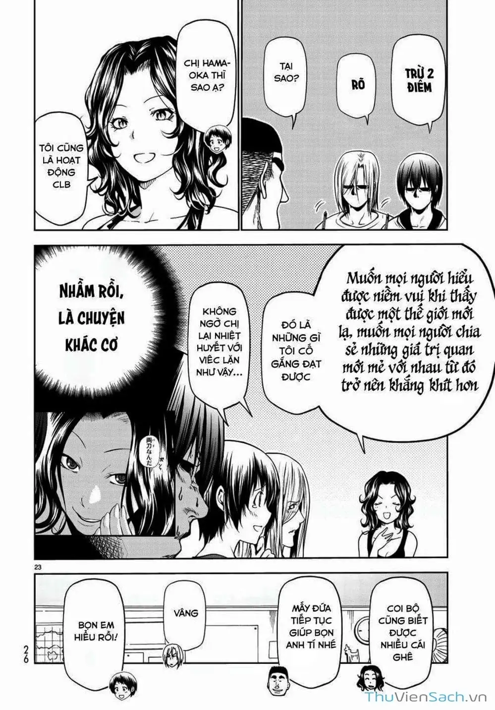 Truyện Tranh Cô Gái Thích Lặn - Grand Blue trang 3