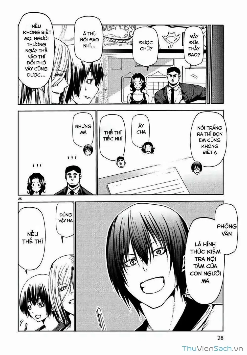 Truyện Tranh Cô Gái Thích Lặn - Grand Blue trang 3