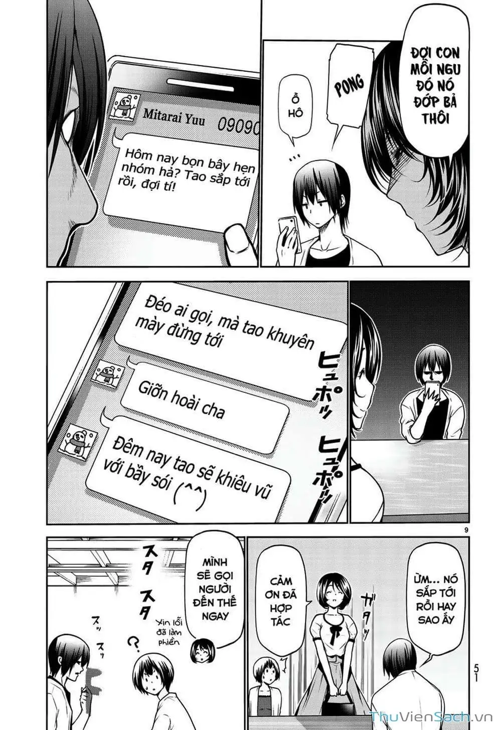 Truyện Tranh Cô Gái Thích Lặn - Grand Blue trang 3