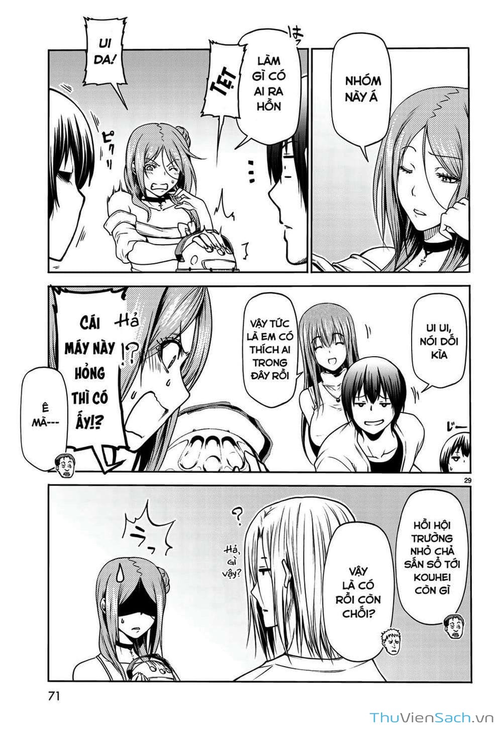 Truyện Tranh Cô Gái Thích Lặn - Grand Blue trang 3