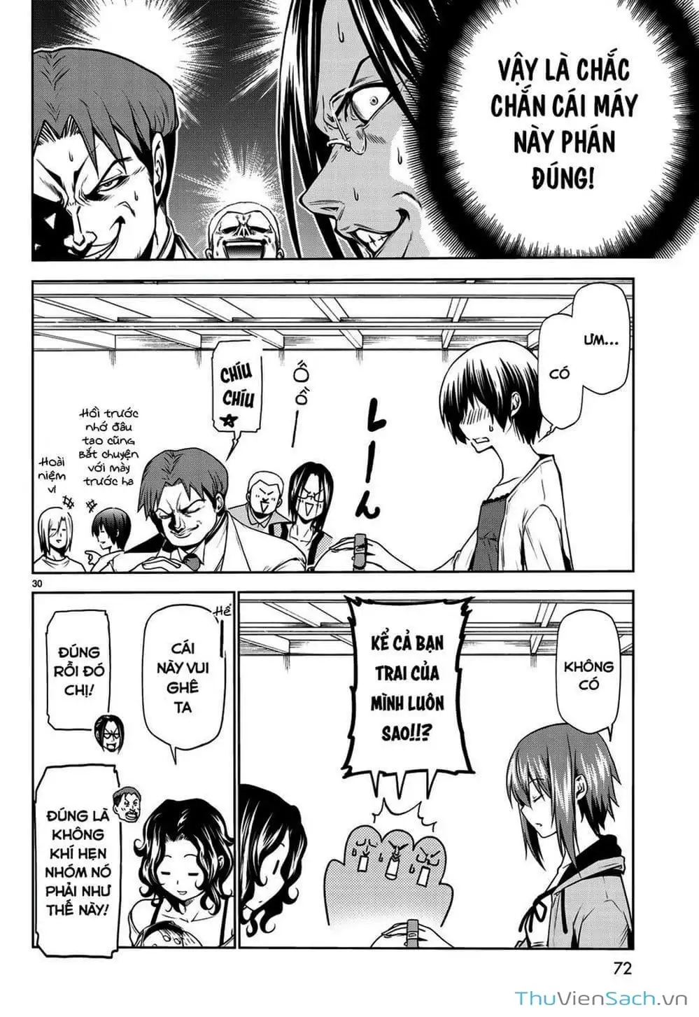 Truyện Tranh Cô Gái Thích Lặn - Grand Blue trang 3