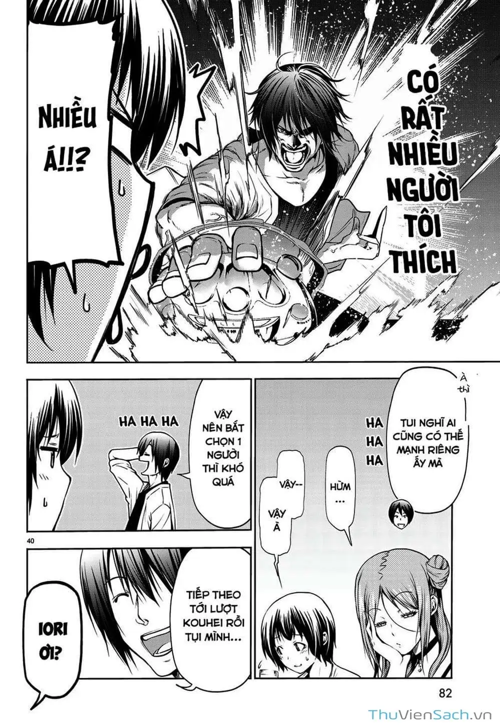 Truyện Tranh Cô Gái Thích Lặn - Grand Blue trang 3