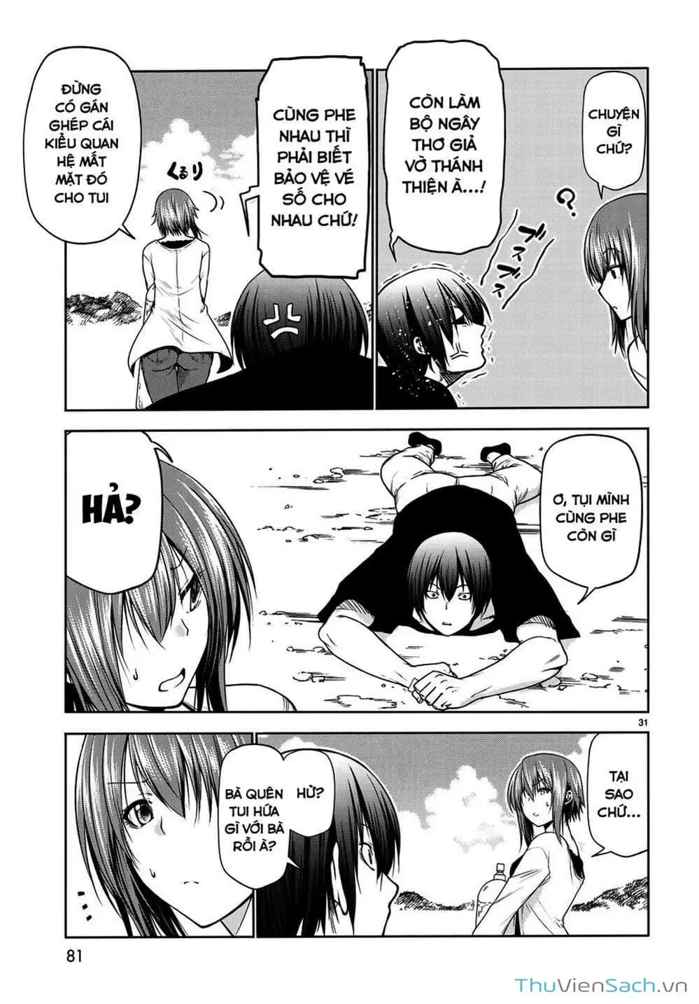 Truyện Tranh Cô Gái Thích Lặn - Grand Blue trang 3