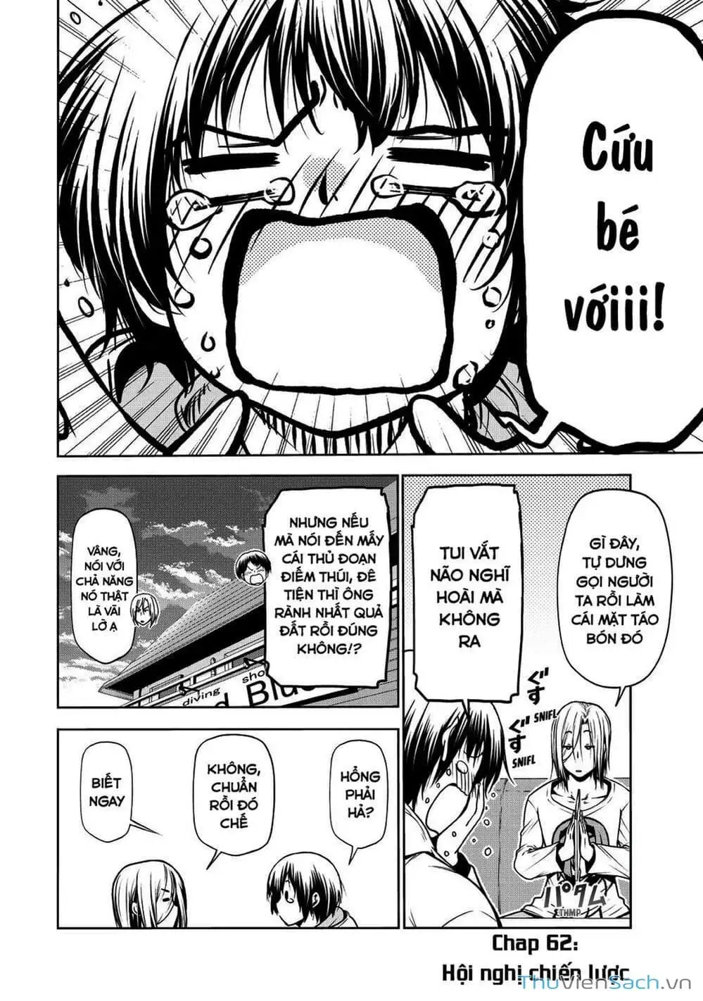 Truyện Tranh Cô Gái Thích Lặn - Grand Blue trang 3