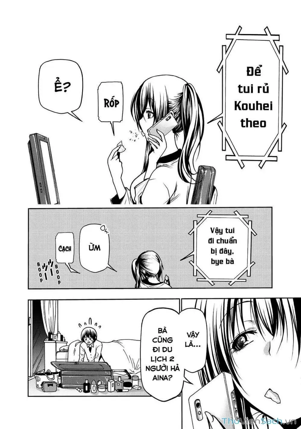 Truyện Tranh Cô Gái Thích Lặn - Grand Blue trang 3