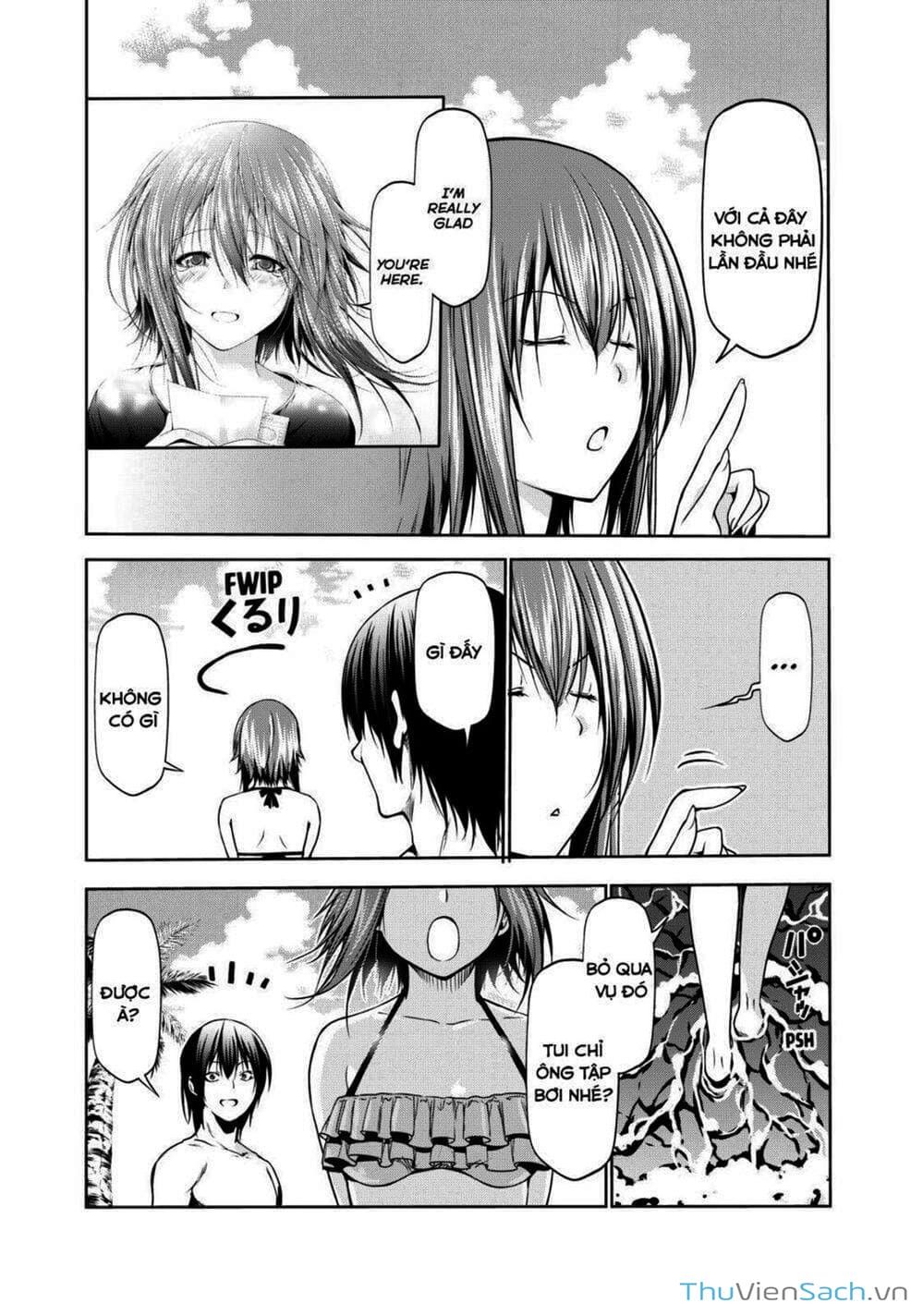 Truyện Tranh Cô Gái Thích Lặn - Grand Blue trang 3