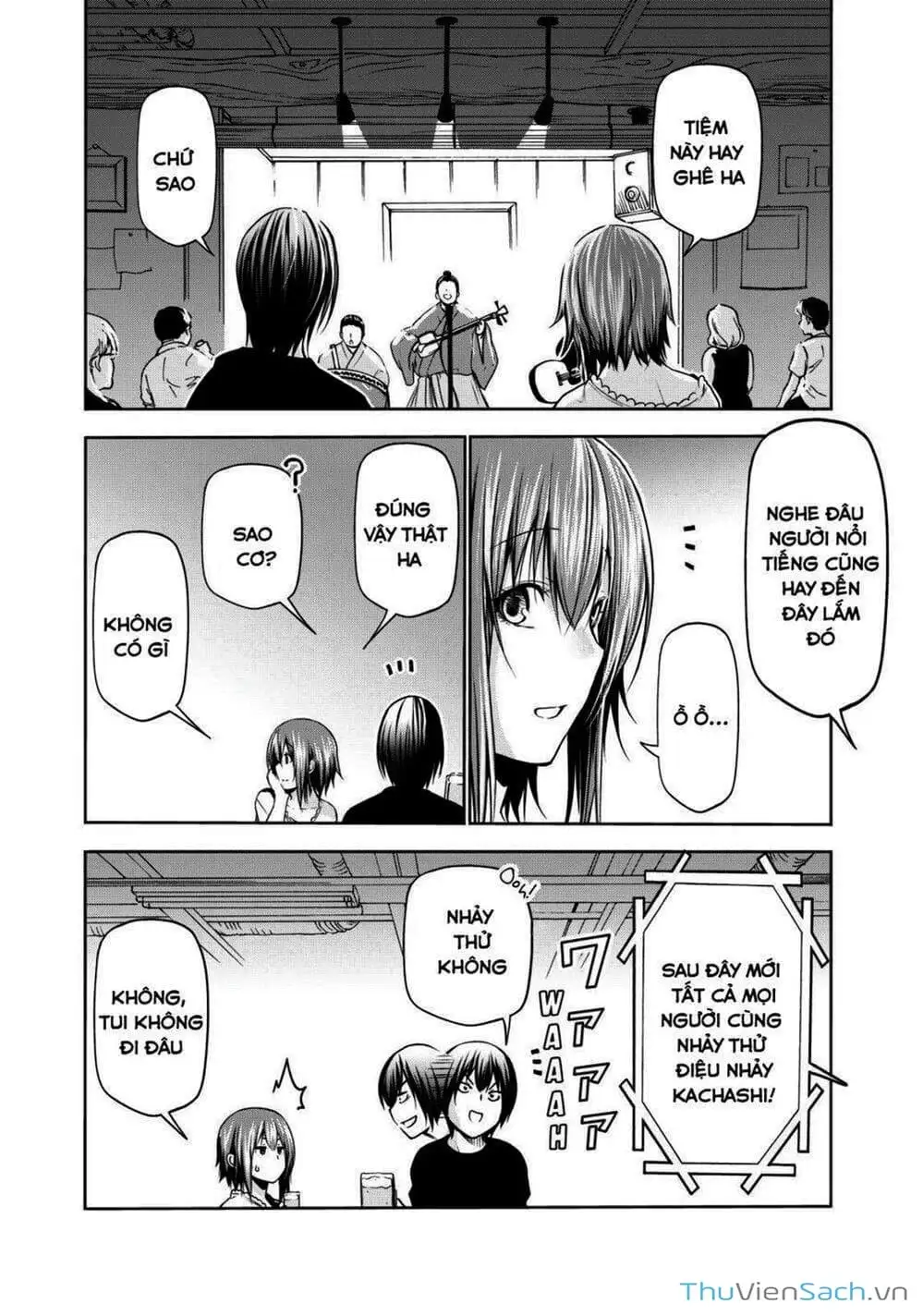 Truyện Tranh Cô Gái Thích Lặn - Grand Blue trang 3