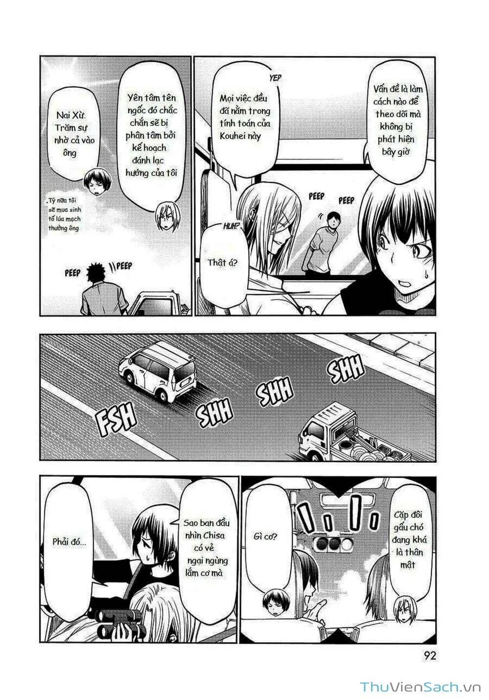 Truyện Tranh Cô Gái Thích Lặn - Grand Blue trang 3