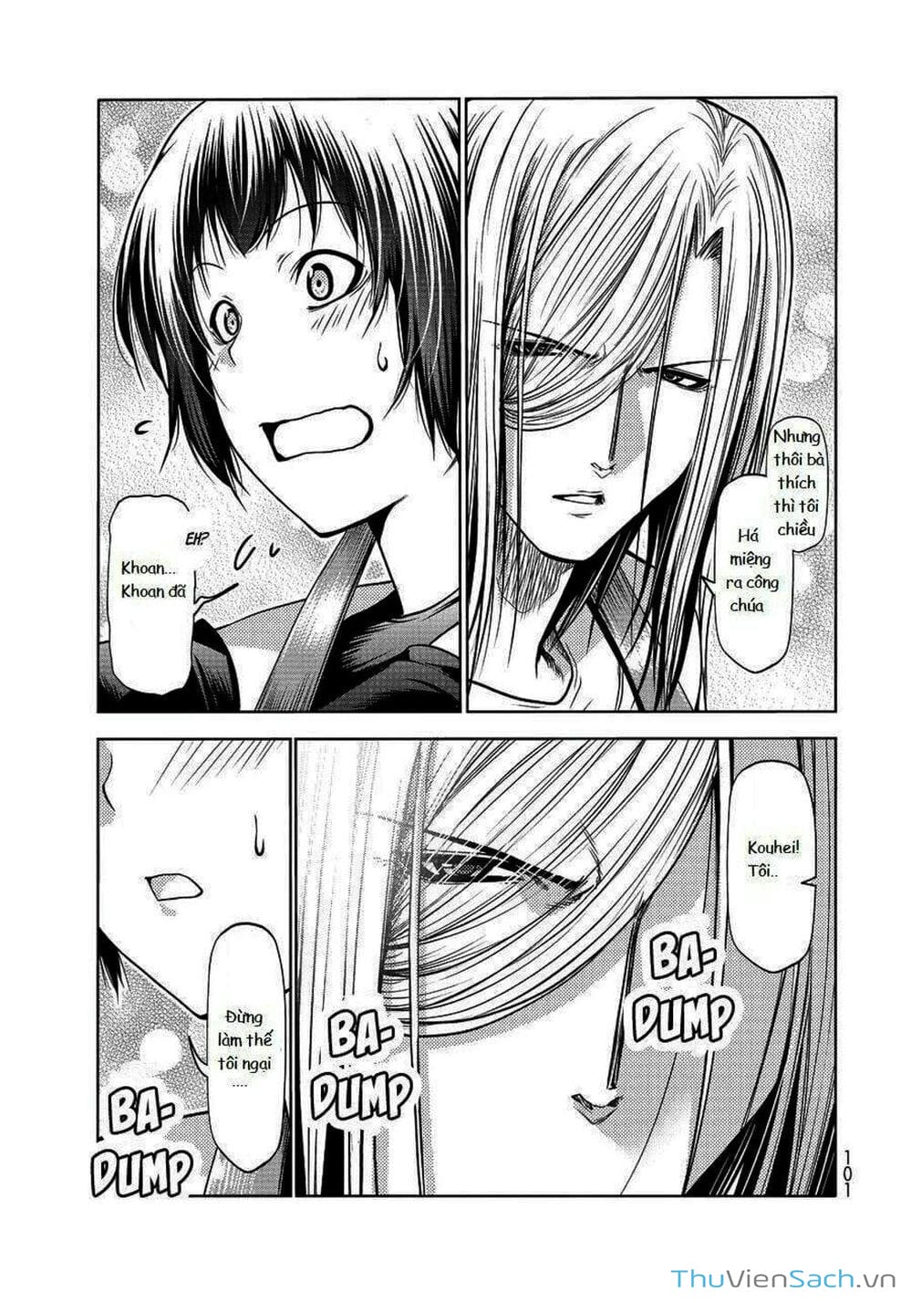 Truyện Tranh Cô Gái Thích Lặn - Grand Blue trang 3