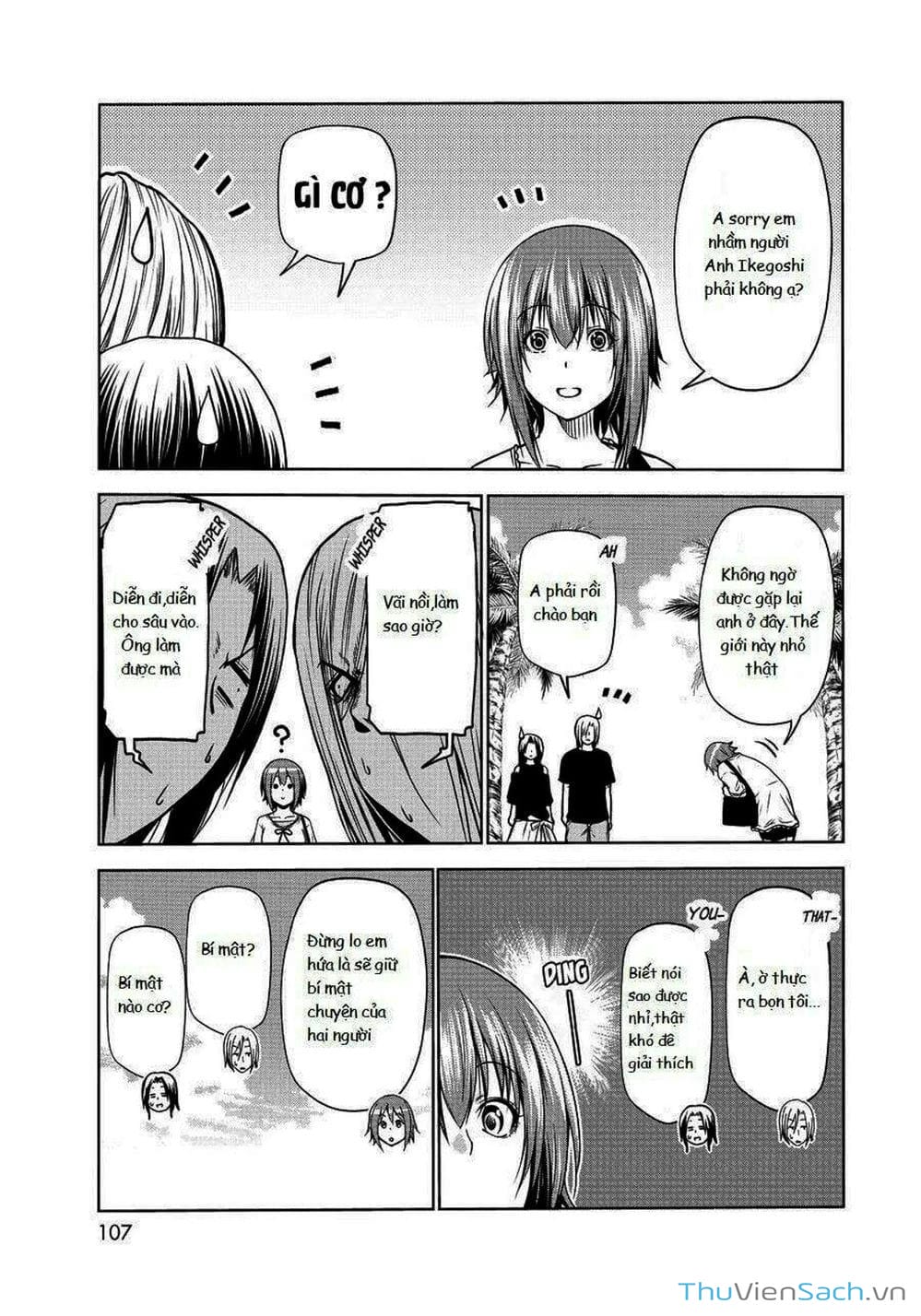 Truyện Tranh Cô Gái Thích Lặn - Grand Blue trang 3