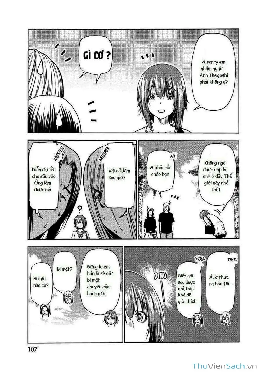 Truyện Tranh Cô Gái Thích Lặn - Grand Blue trang 3