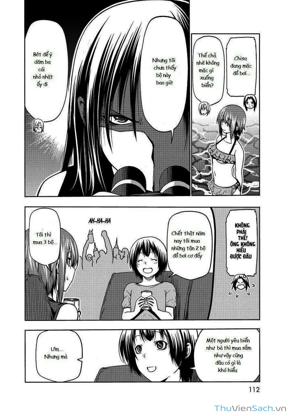 Truyện Tranh Cô Gái Thích Lặn - Grand Blue trang 3