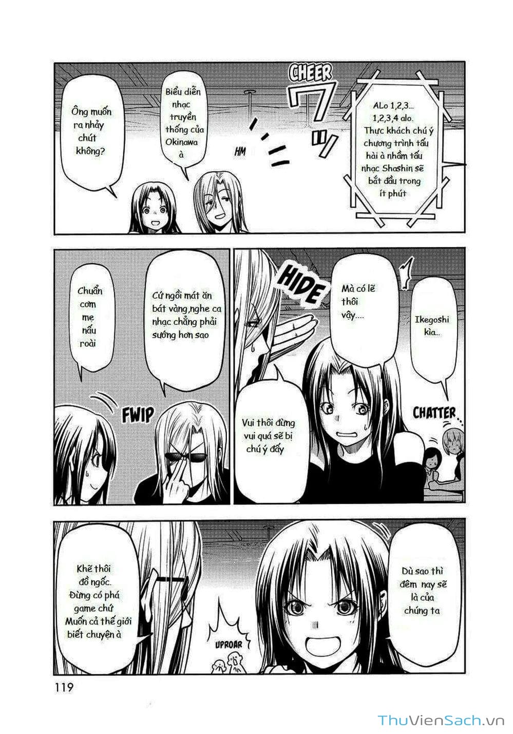 Truyện Tranh Cô Gái Thích Lặn - Grand Blue trang 3