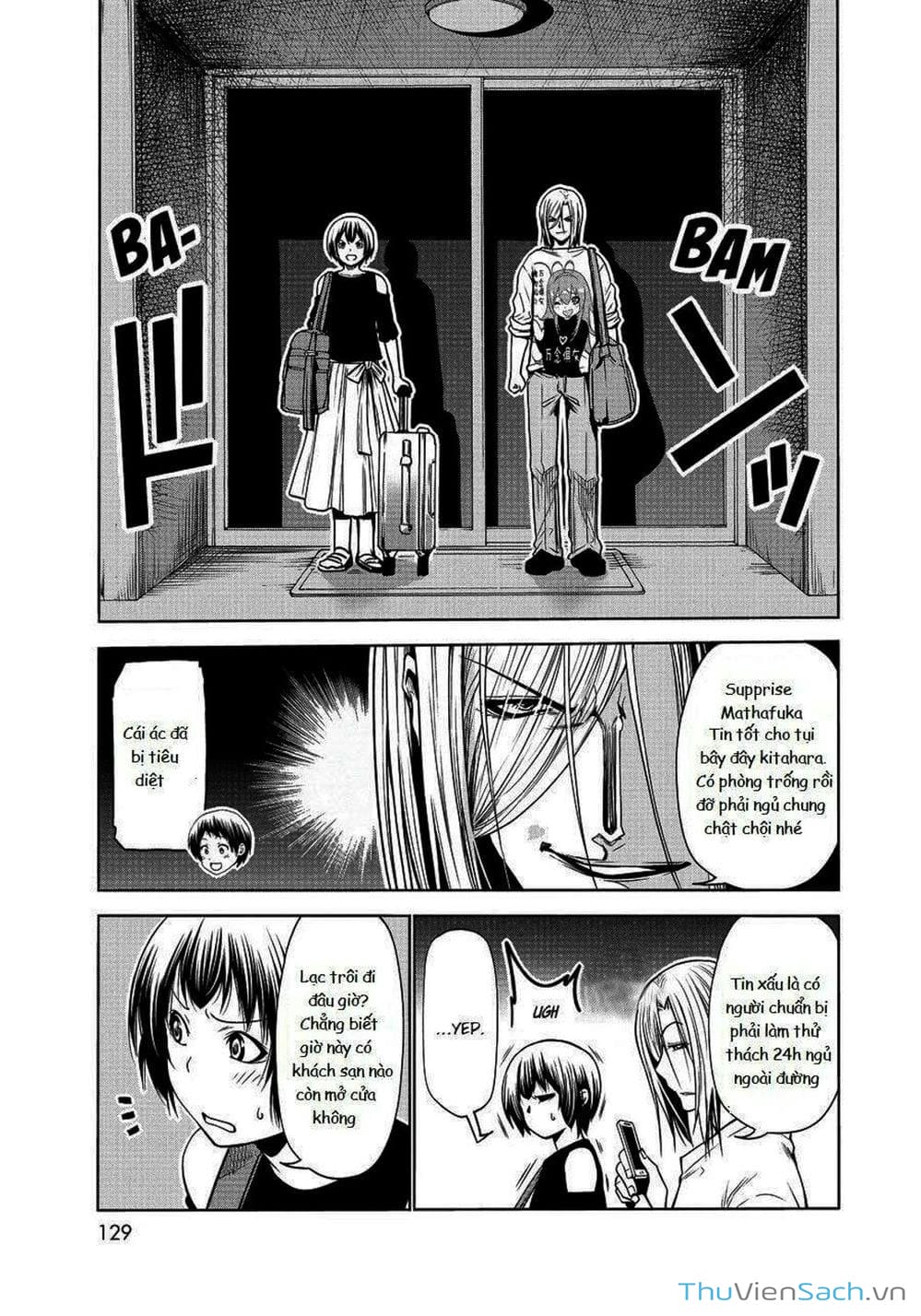 Truyện Tranh Cô Gái Thích Lặn - Grand Blue trang 3