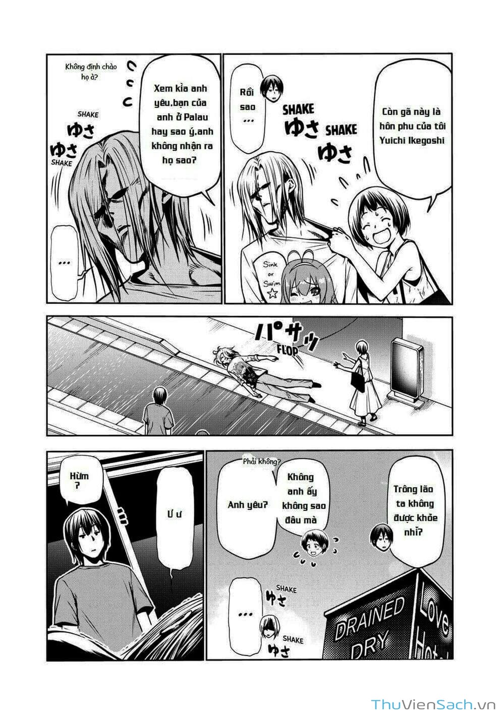 Truyện Tranh Cô Gái Thích Lặn - Grand Blue trang 3