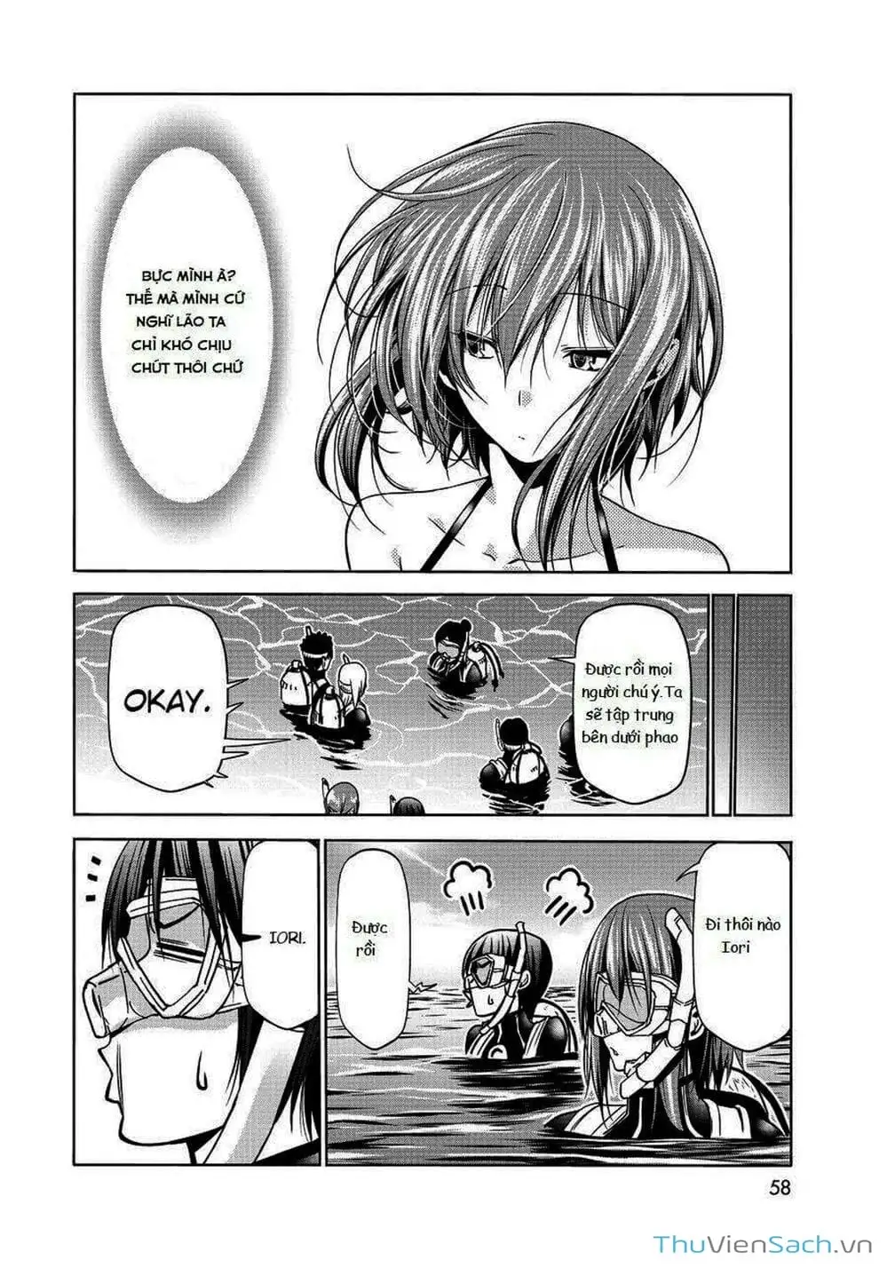 Truyện Tranh Cô Gái Thích Lặn - Grand Blue trang 3