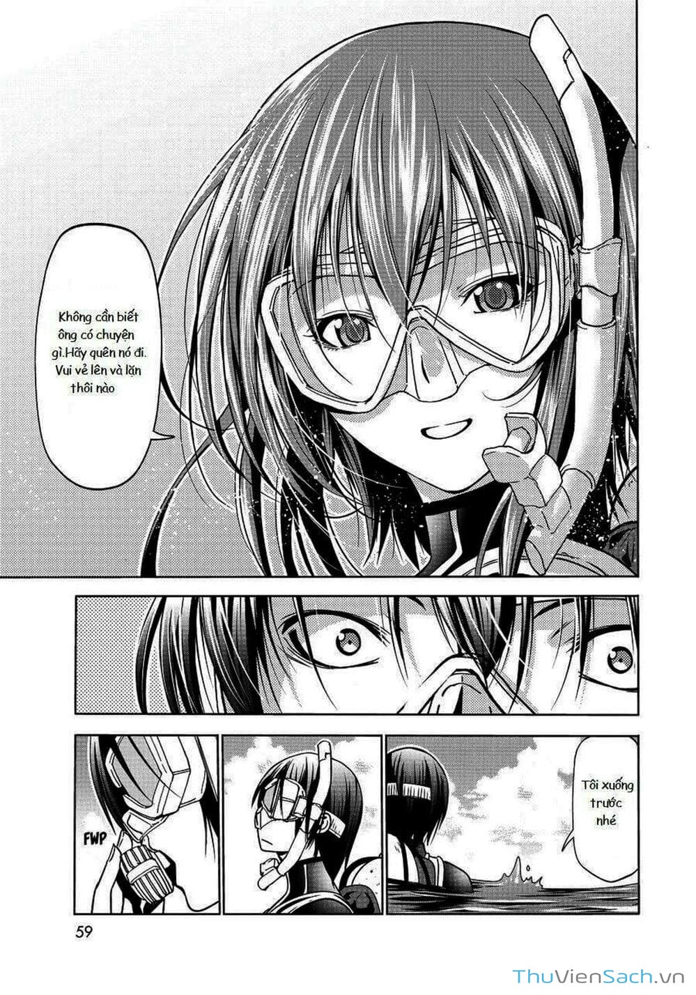 Truyện Tranh Cô Gái Thích Lặn - Grand Blue trang 3