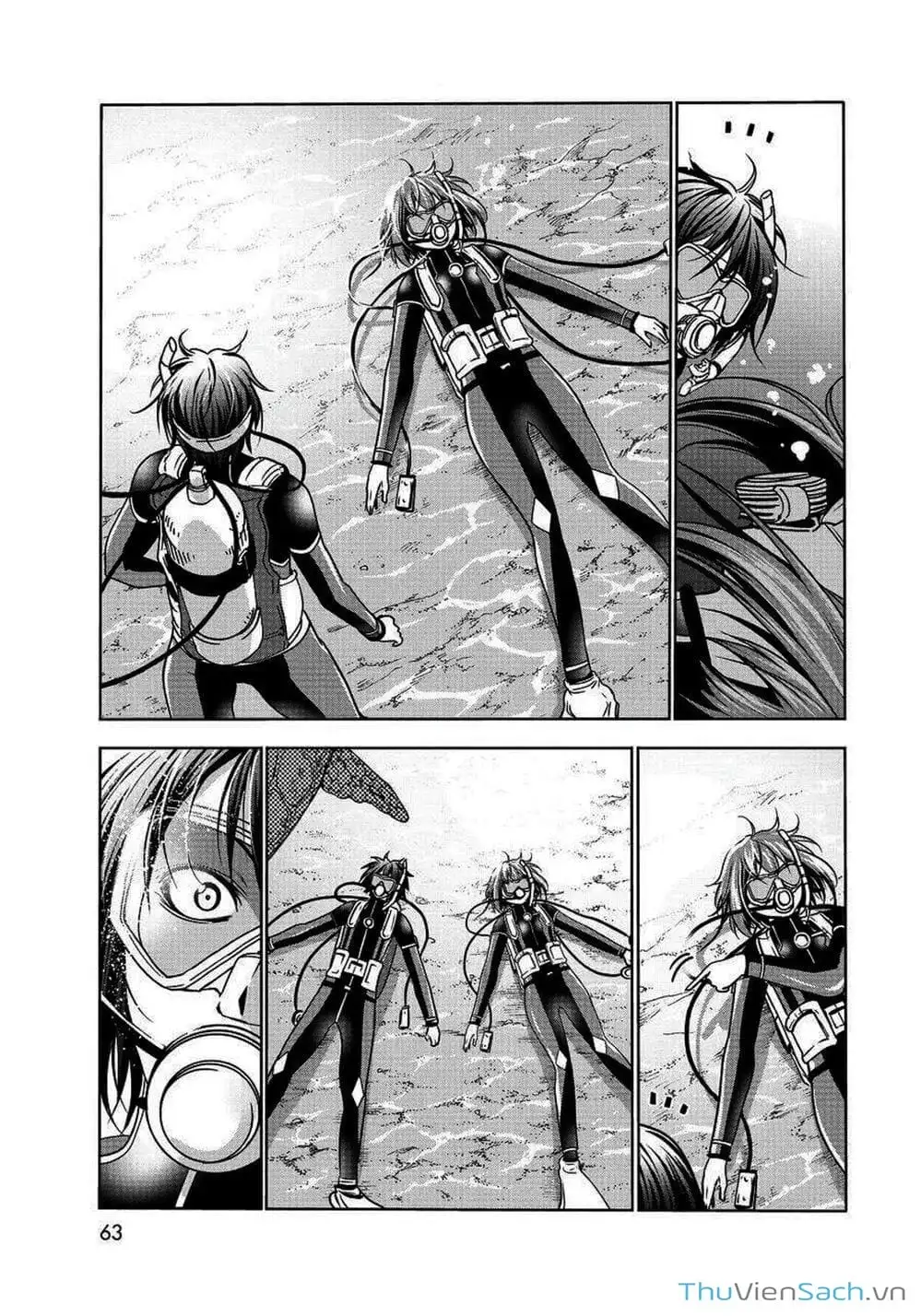 Truyện Tranh Cô Gái Thích Lặn - Grand Blue trang 3