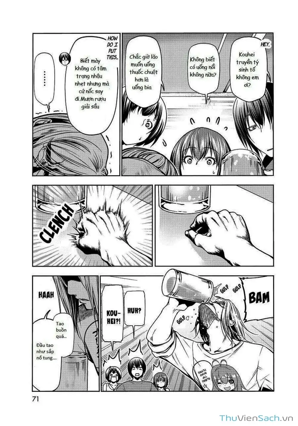 Truyện Tranh Cô Gái Thích Lặn - Grand Blue trang 3