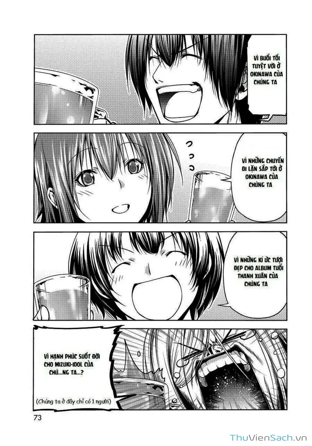 Truyện Tranh Cô Gái Thích Lặn - Grand Blue trang 3