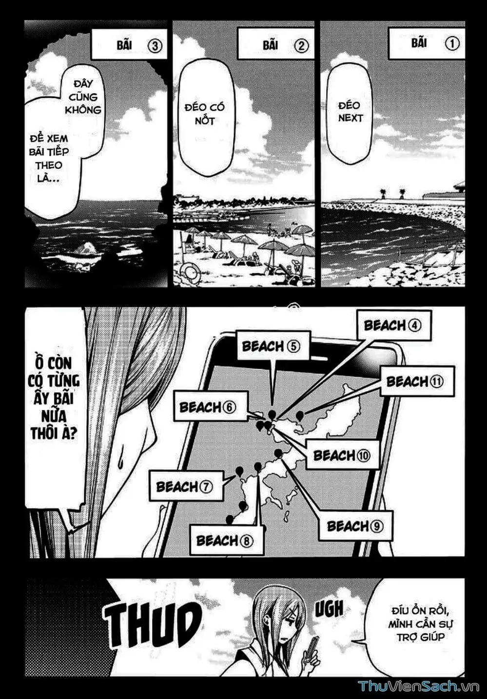 Truyện Tranh Cô Gái Thích Lặn - Grand Blue trang 3