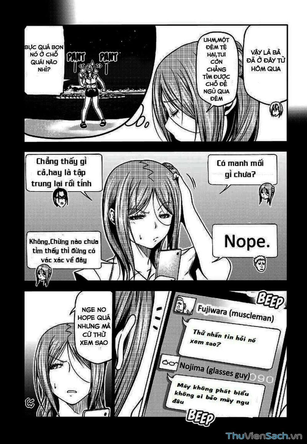 Truyện Tranh Cô Gái Thích Lặn - Grand Blue trang 3