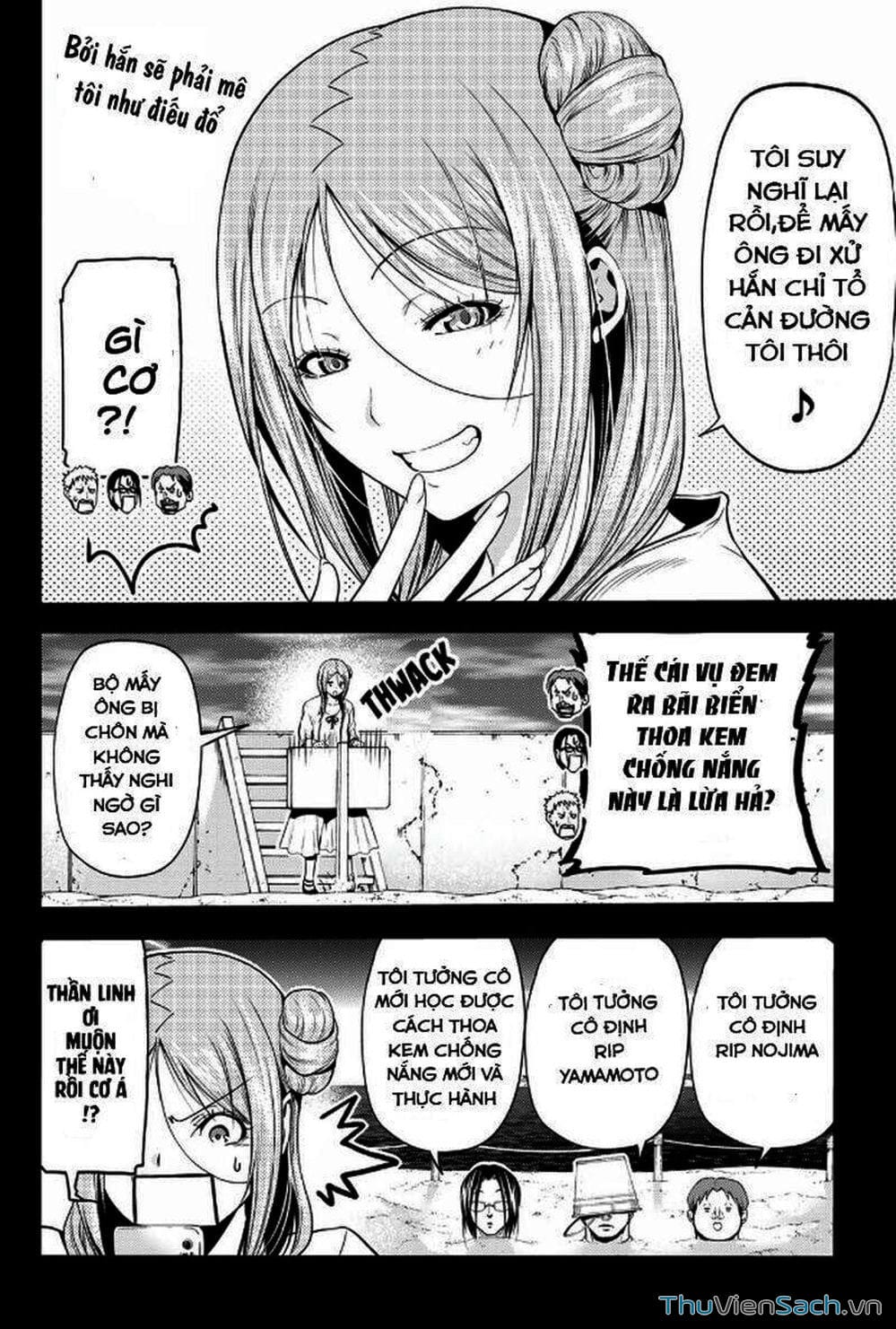 Truyện Tranh Cô Gái Thích Lặn - Grand Blue trang 3