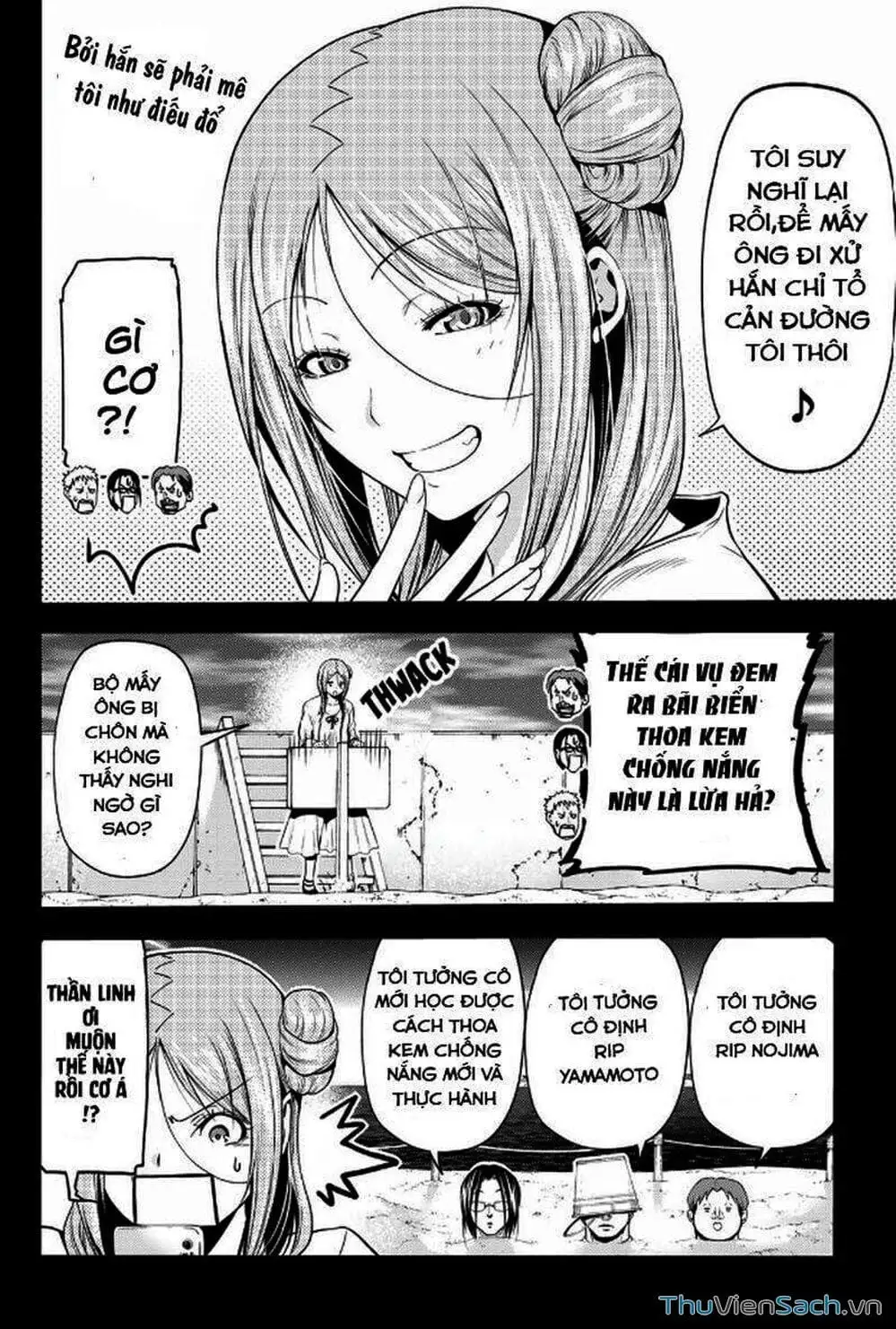 Truyện Tranh Cô Gái Thích Lặn - Grand Blue trang 3