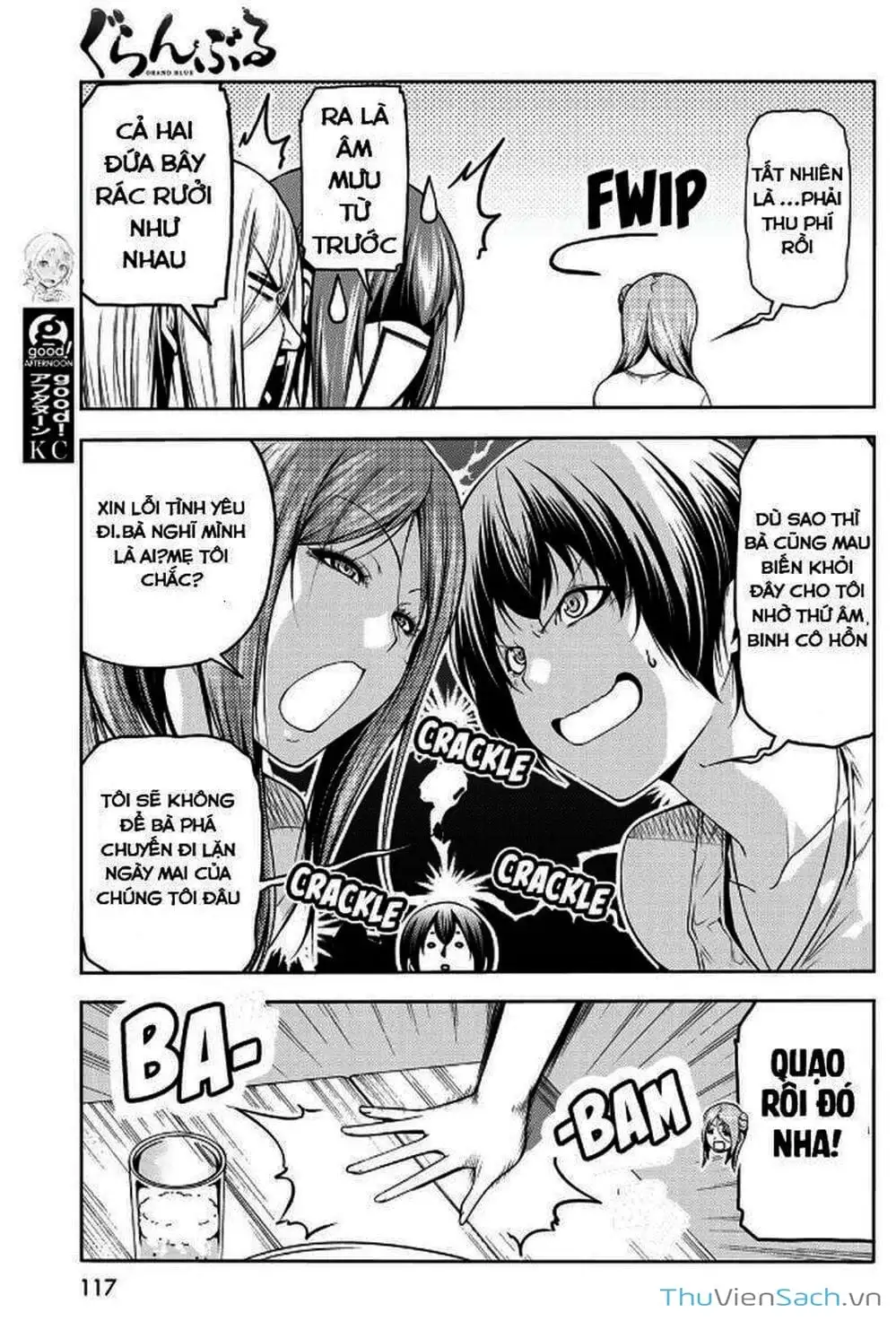 Truyện Tranh Cô Gái Thích Lặn - Grand Blue trang 3