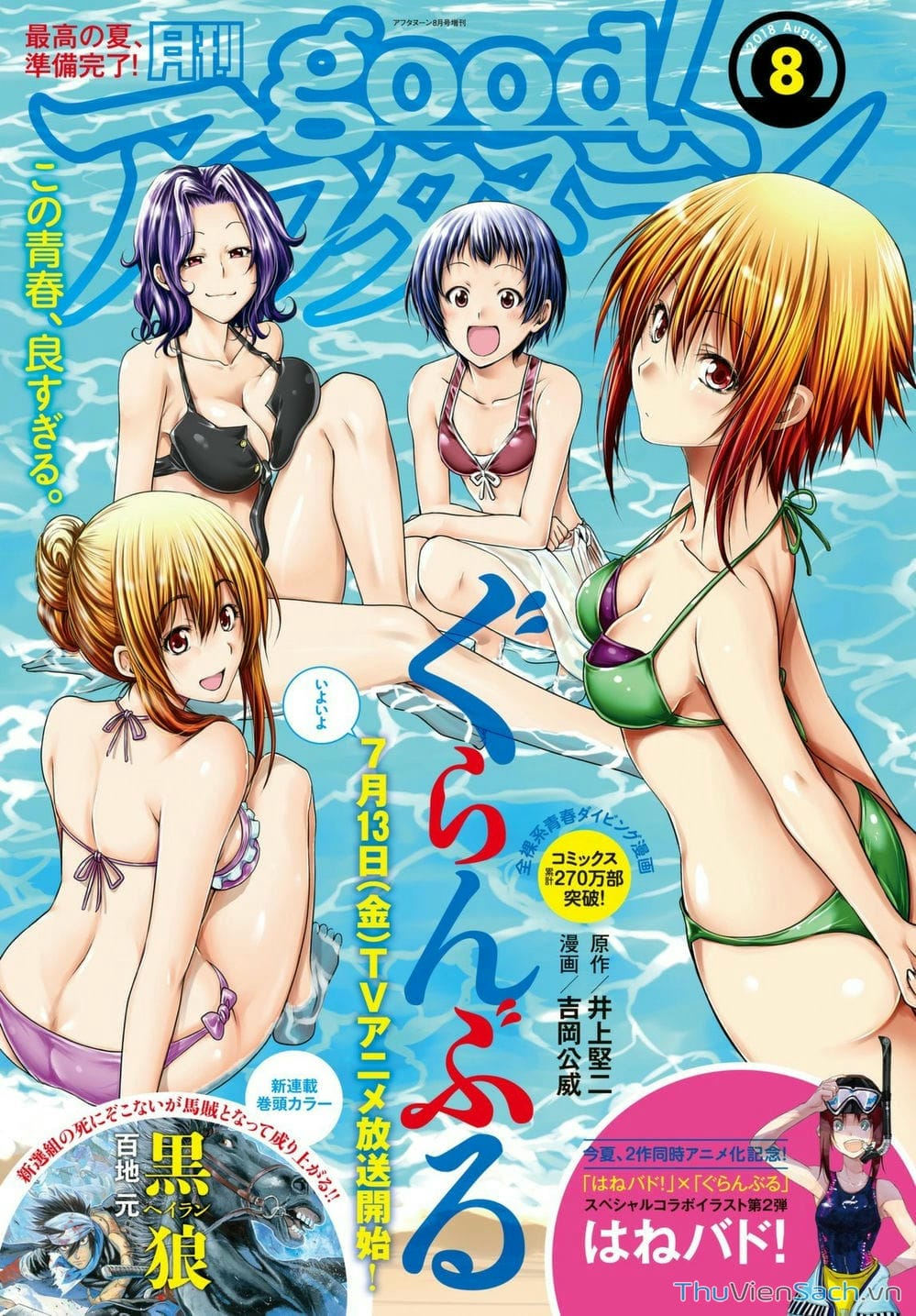 Truyện Tranh Cô Gái Thích Lặn - Grand Blue trang 3