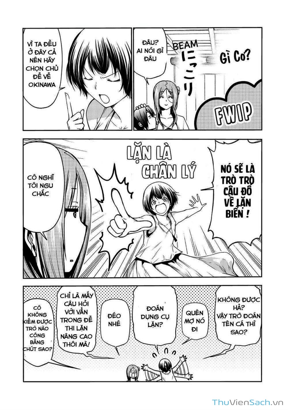 Truyện Tranh Cô Gái Thích Lặn - Grand Blue trang 3